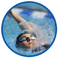 Adult swimming at Hilton Brown Swimming