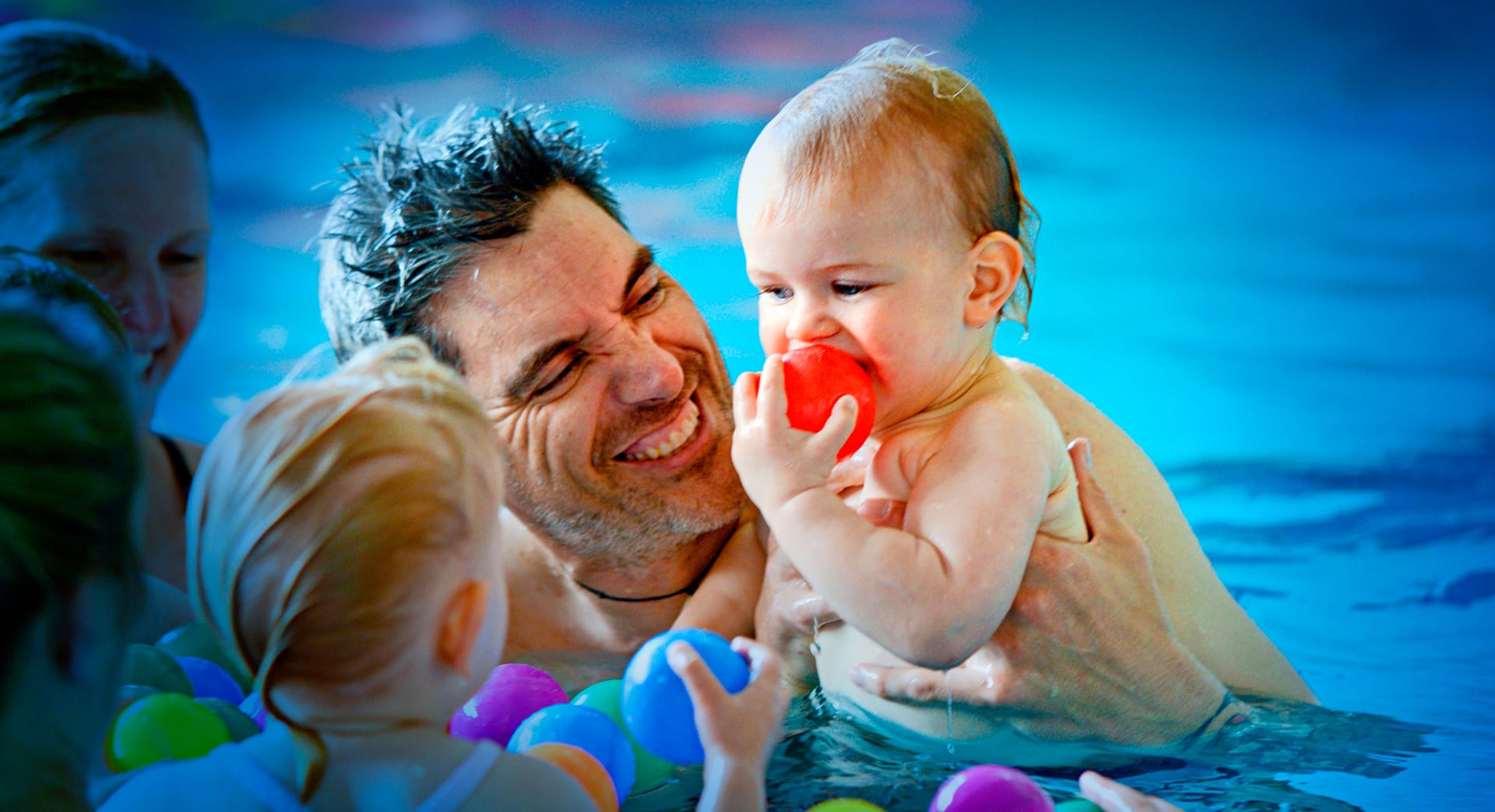 Baby swimming lessons at Hilton Brown Swimming